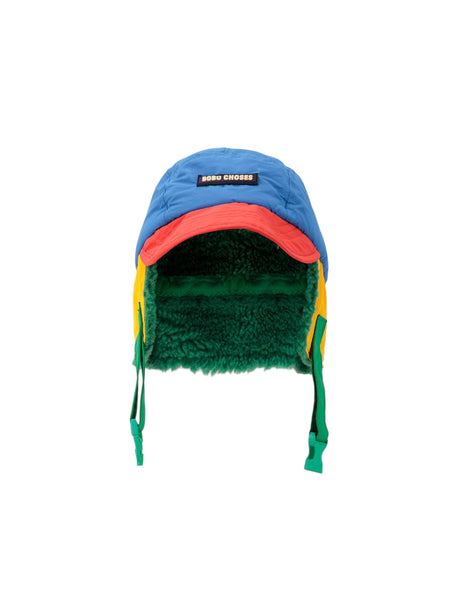 Cappello color block multicolor per neonato e  bambino BOBO CHOSES B225AI028 UNI 