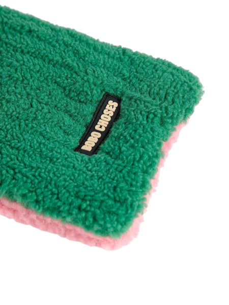 Scaldacollo rosa e verde per bambina BOBO CHOSES B225AI048 UNI 