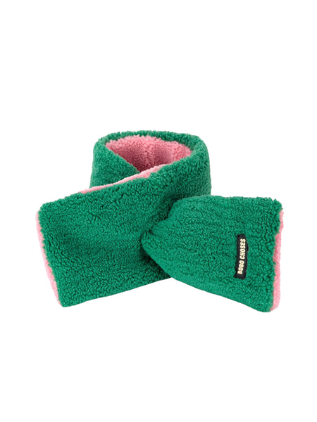 Scaldacollo rosa e verde per bambina BOBO CHOSES B225AI048 UNI 