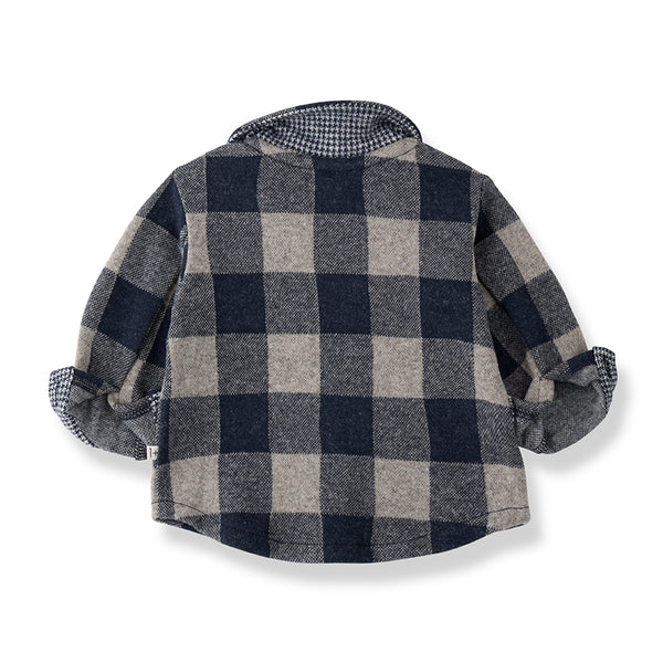 Camicia a scacchi blu per neonato 1+ more in the family MODENA BLUE 