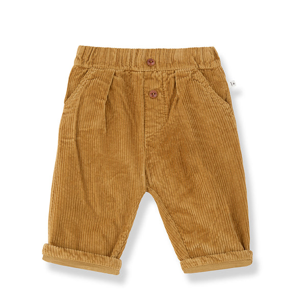 Pantalone avana in velluto a coste per neonato 1+ more in the family QUEBEC AVANA 