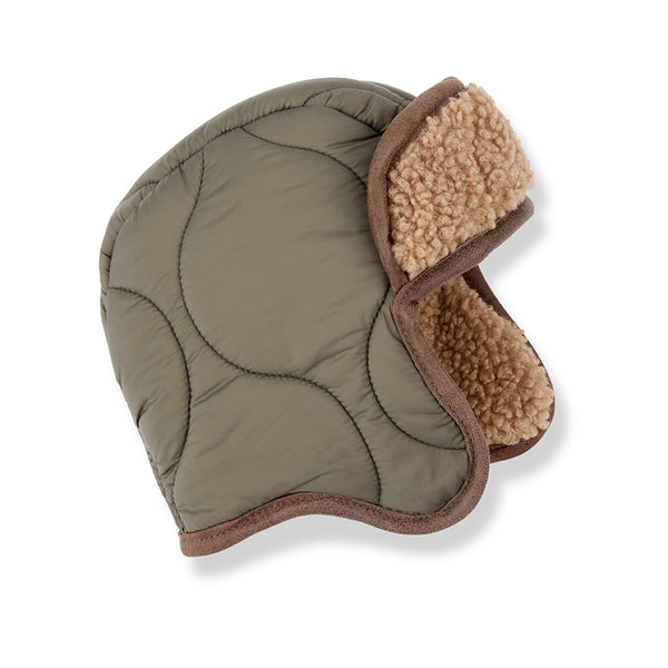 Cappello verde trapuntato per neonato 1+ more in the family YUKON KHAKI 