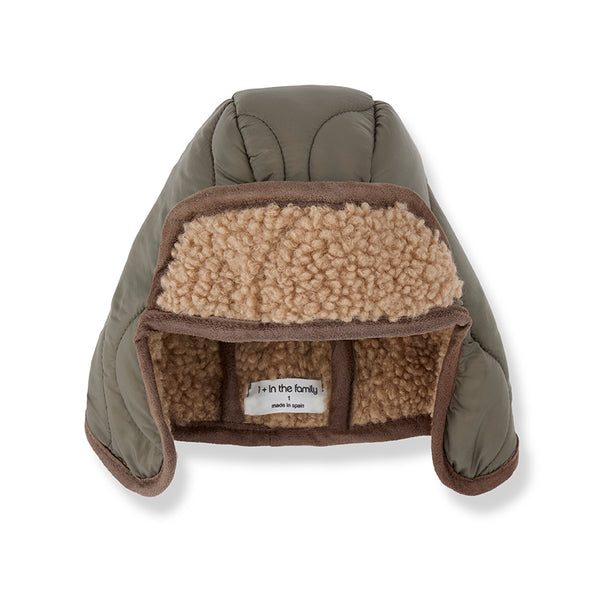 Cappello verde trapuntato per neonato 1+ more in the family YUKON KHAKI 