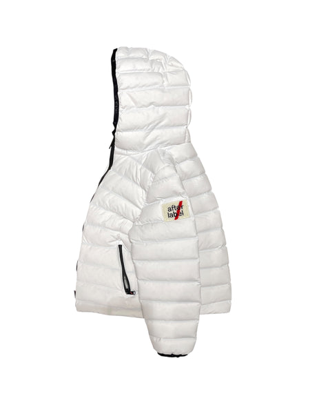 Piumino bianco ottico per bambino AFTER LABEL 3431O00037 WHITE 