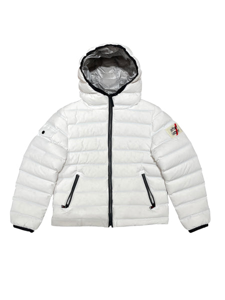 Piumino bianco ottico per bambino AFTER LABEL 3431O00037 WHITE 