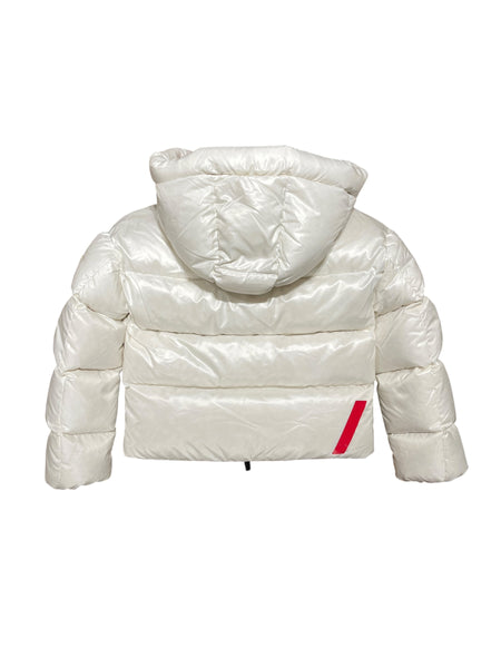 Piumino bianco ottico per bambina AFTER LABEL 3441OY00031 OFF-WHITE 