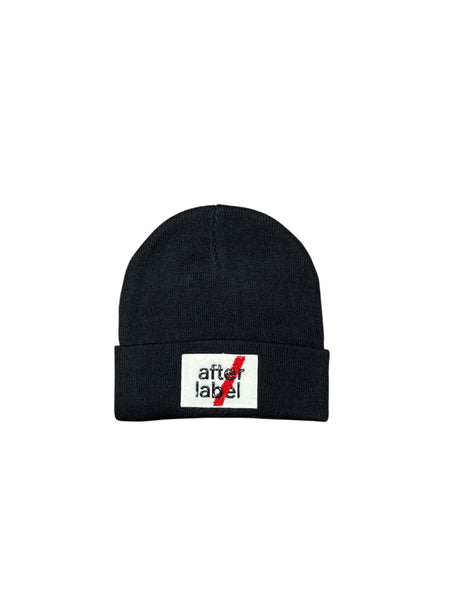 Cappello nero con logo anteriore per bambini AFTER LABEL 34UXCAP00052 BLACK 