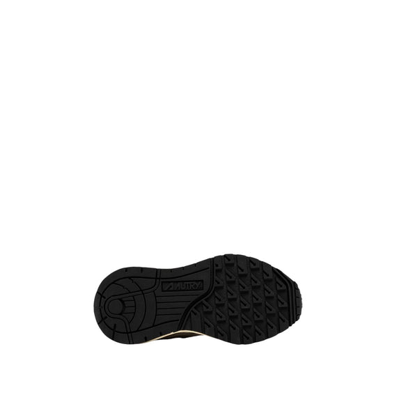 Sneakers in nylon e suede grigio chiaro per bambini Autry KWLK NC04 