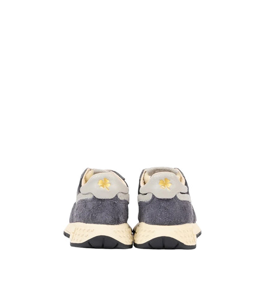 Sneakers in nylon e suede antracite per bambini Autry KWLK NC05 