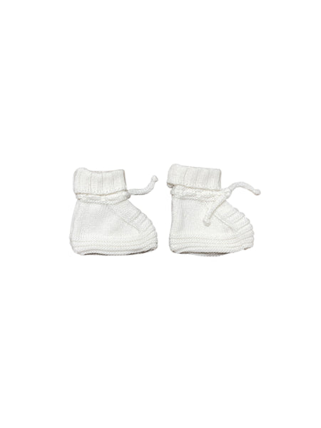 Calzini bianco latte in maglia per neonati Babby 26218 10 