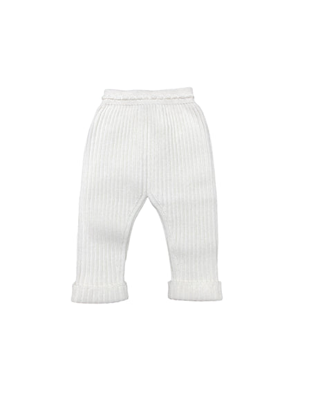 Pantalone bianco panna per neonati Babby 26227 10 