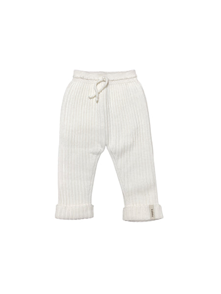 Pantalone bianco panna per neonati Babby 26227 10 