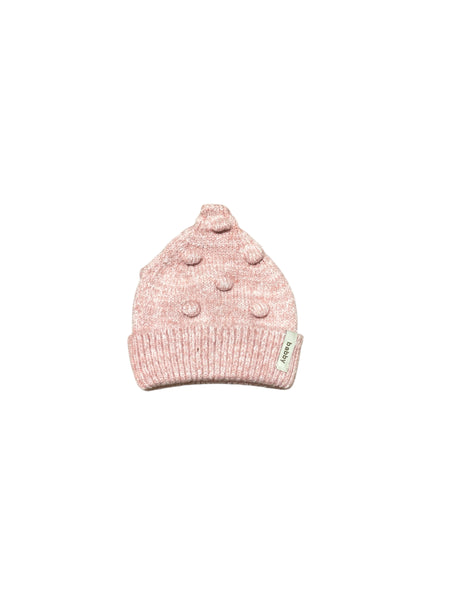 Cappello in maglia rosa per neonata Babby 26233 80 