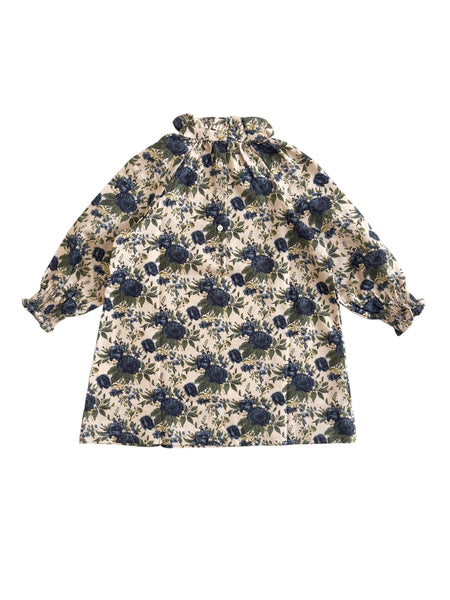 Abito con stampa fiori all over per neonata e bambina Babe & Tess 01.648128 144 