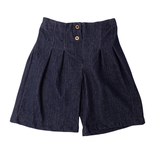 Jeans palazzo in denim blu per neonata Bamboom 1218TE00083 JEANS BLU 