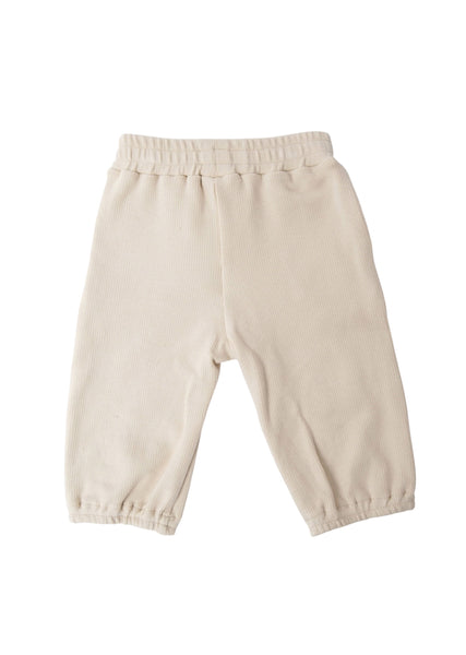 Pantalone burro a costine per neonato Bamboom 1247TE00085 WARM WHITE 