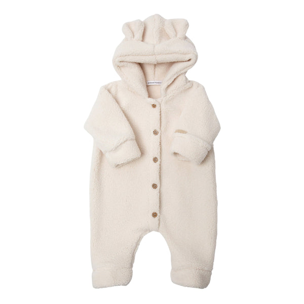 Tutina teddy panna per neonati Bamboom 1262TE00084 WARM WHITE 