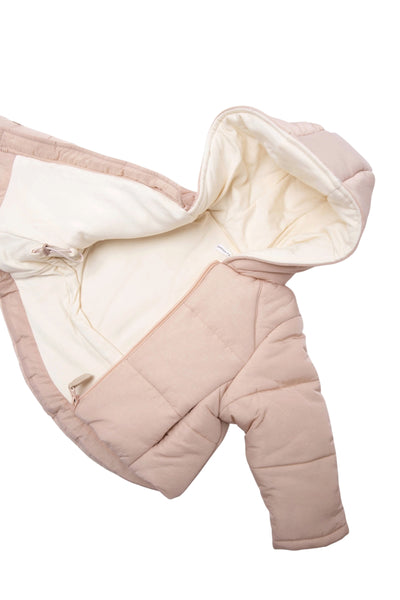 Giubbino rosa antico per neonata Bamboom 1286 WINTER BLUSH 