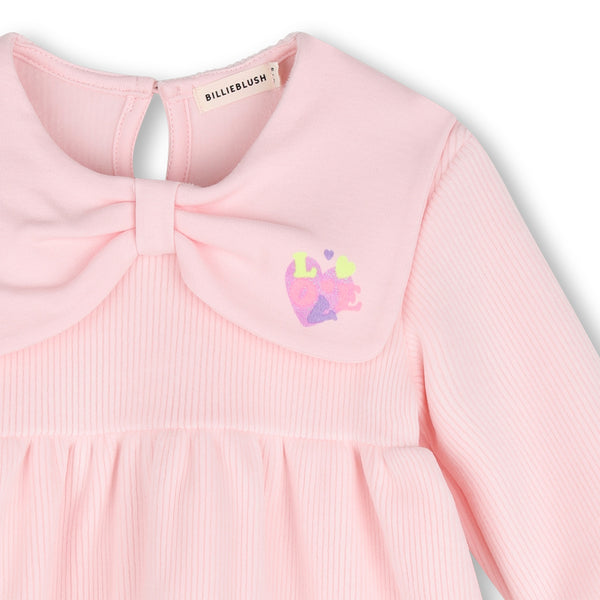 Abito rosa con fiocco per neonata BILLIEBLUSH U22239 475 