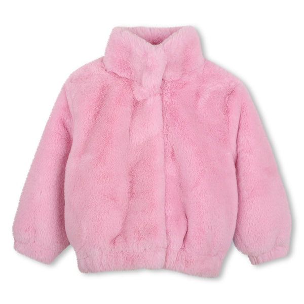 Cappotto in eco pelliccia rosa per bambina BILLIEBLUSH U22448 475 