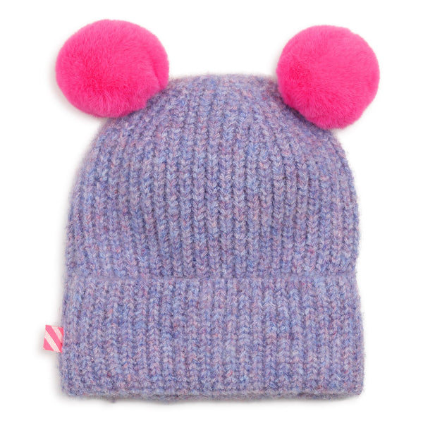 Cappello muilticolor con pom-pom fucsia BILLIEBLUSH U22503 90E 