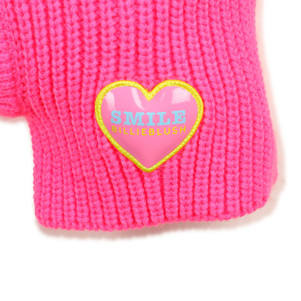 Balaclava con pom-pom fucsia per bambina BILLIEBLUSH U22507 47A 