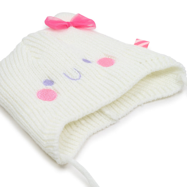 Cappello bianco con ricami per bambina BILLIEBLUSH U22544 121 
