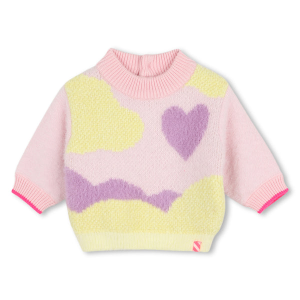 Completo maglia+leggings in eco pelliccia multi color per neonata BILLIEBLUSH U22619 S05 