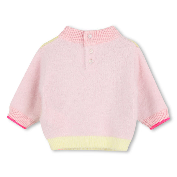 Completo maglia+leggings in eco pelliccia multi color per neonata BILLIEBLUSH U22619 S05 