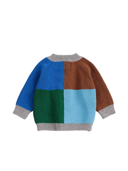 Cardigan multicolor per neonato BOBO CHOSES B226AB026 UNI 