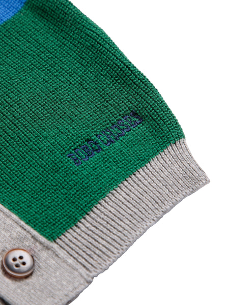 Cardigan multicolor per neonato BOBO CHOSES B226AB026 UNI 