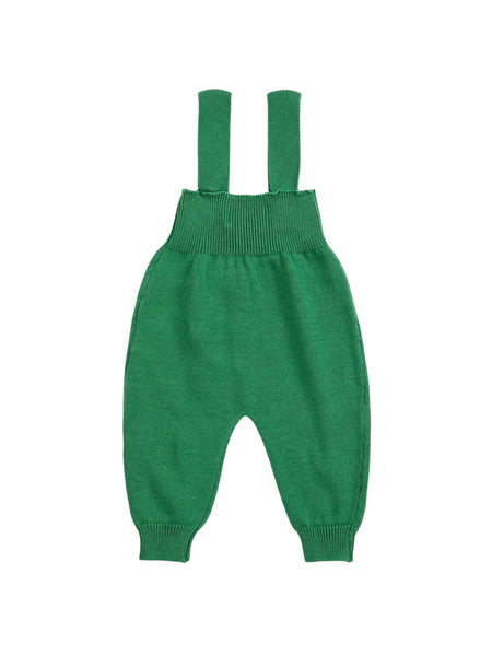 Salopette verde prato per neonati BOBO CHOSES B226AB032 UNI 