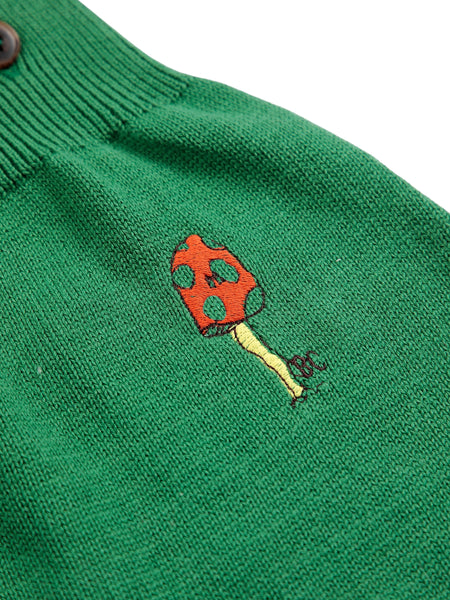 Salopette verde prato per neonati BOBO CHOSES B226AB032 UNI 