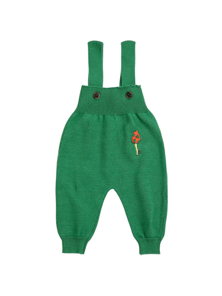 Salopette verde prato per neonati BOBO CHOSES B226AB032 UNI 