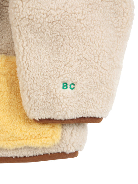 Giubbino reversibile con stampe all over cammello e teddy beige per neonato BOBO CHOSES B226AB094 UNI 