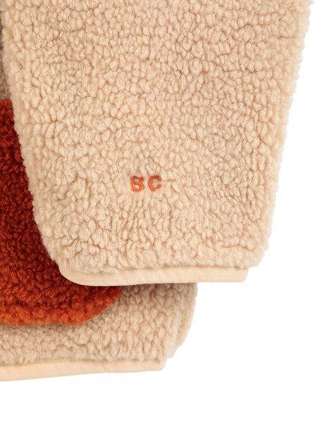 Giubbino reversibile con stampe all over teddy sabbia per neonati BOBO CHOSES B226AB095 UNI 