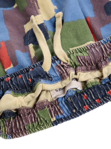 Pantalone con stampa all over multicolor per neonato e bambino BOBO CHOSES B226AC068 UNI 