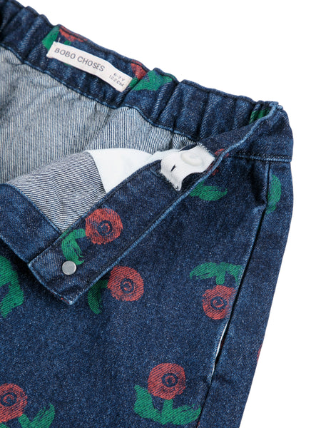Gonna in denim scuro per neonata e bambina BOBO CHOSES B226AC079 UNI 