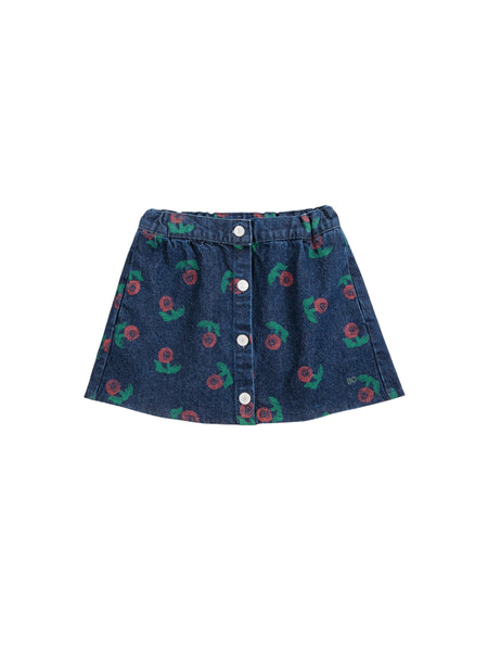 Gonna in denim scuro per neonata e bambina BOBO CHOSES B226AC079 UNI 