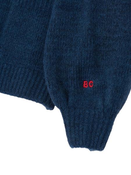 Cardigan blu notte per neonata e bambina BOBO CHOSES B226AC091 UNI 