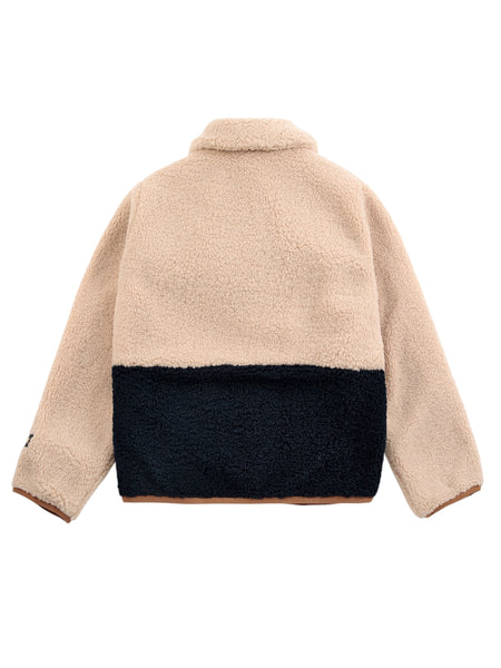 Giubbino marrone tabacco con stampe all over per neonato e bambino BOBO CHOSES B226AC098 UNI 