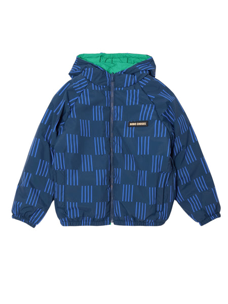 Giubbino reversibile multicolor per neonato e bambino BOBO CHOSES B226AC099 UNI 