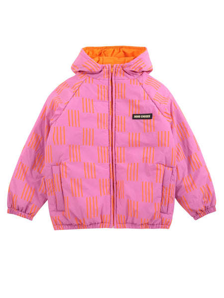 Giubbino reversibile multicolor per neonata e bambina BOBO CHOSES B226AC100 UNI 