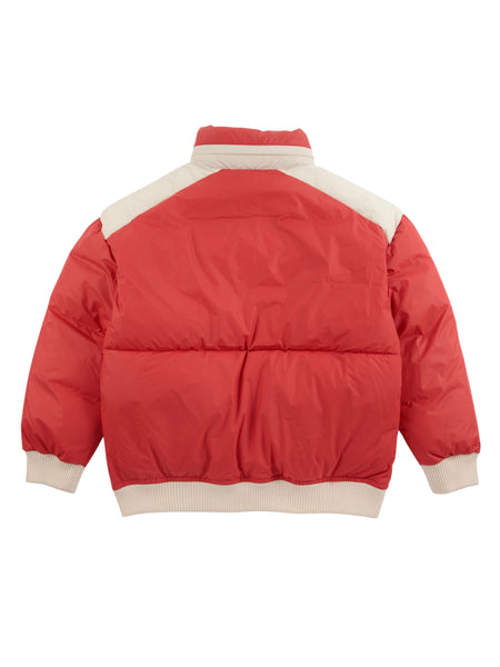 Giubbino rosso e panna per neonato e bambino BOBO CHOSES B226AC101 UNI 