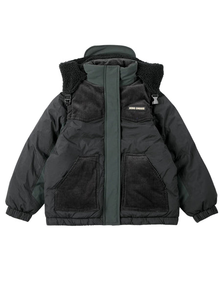 Giubbino nero per neonati e bambini Bobo Choses B226AC104 UNI 