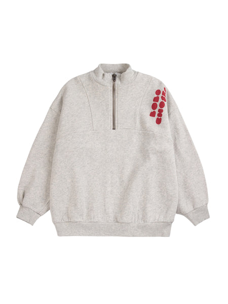 Felpa grigio chiaro per neonato e bambino Bobo Choses B226AC114 UNI 