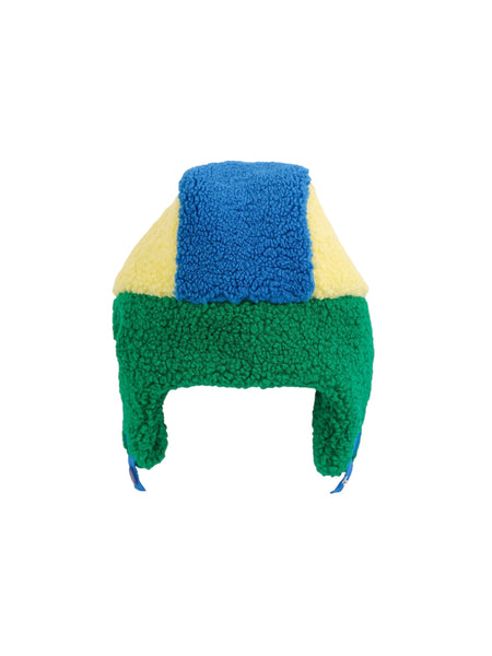 Cappello teddy color block multicolor per bambini BOBO CHOSES B226AH035 UNI 