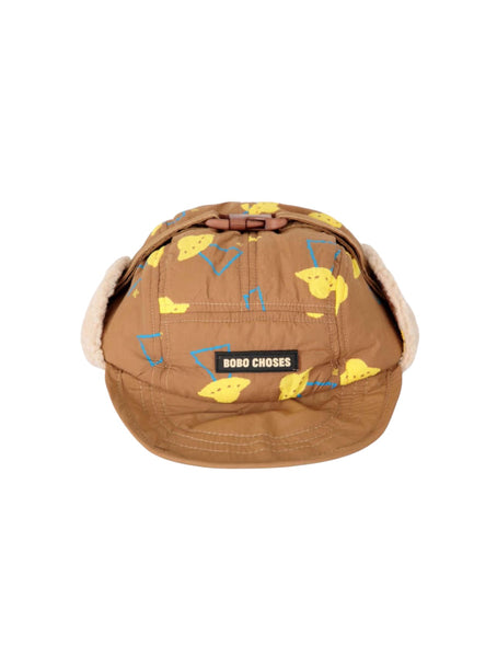 Cappello biscotto con stampa all over per neonato e bambino Bobo Choses B226AI026 UNI 