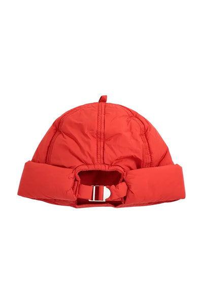 Cappello rosso con logo per neonati e bambini Bobo Choses B226AI037 UNI 