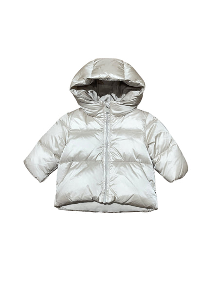 Piumino satinato avorio per neonati Bomboogie JB9903 503 